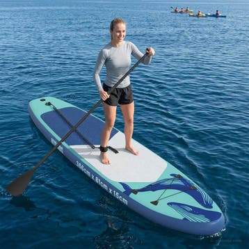 vidaXL Opblaasbaar Stand Up Paddle Board HYDROS 366 x 81 x, Verzenden, Nieuw