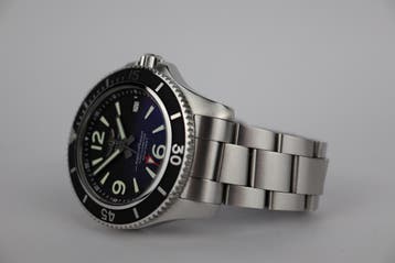 Horloge Breitling Superocean 42MM 08/2022 Full set, Staal, Gebruikt, Staal, Breitling