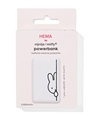 HEMA Powerbank Nijntje 5000 mAh, Verzenden, Nieuw