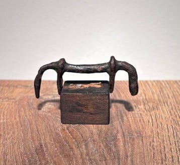Dogon metal horse figure - Figuur - Mali