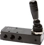 5/3 G1/4 (G1/8) Middenuitlaat Handbediend Ventiel, Verzenden, Nieuw