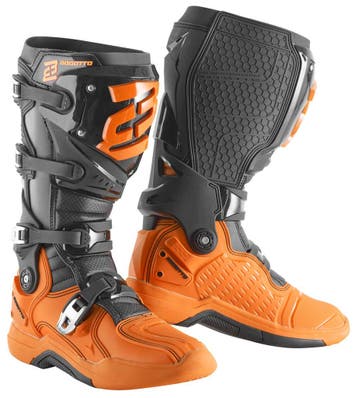 Bogotto MX-7 G Crosslaarzen Zwart Oranje, Motoren, Kleding | Motorkleding, Laarzen, Nieuw met kaartje, Bogotto, Heren