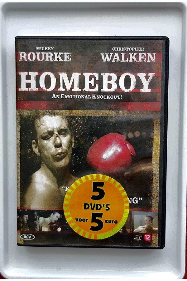 DVD Homeboy 1988 Mickey Rourke Debra Feuer Michael Seresin, Cd's en Dvd's, Dvd's | Thrillers en Misdaad, Verzenden