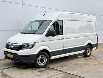 MAN TGE 3.140 2.0 TDI, Automaat, Stof, Gebruikt, Zwart
