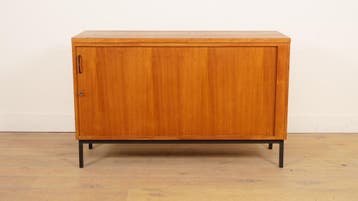 Vintage dressoir met tambour schuifdeur | 120 cm, Ophalen of Verzenden, Nieuw
