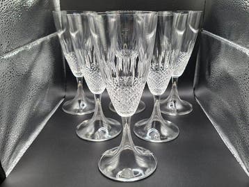 Lalique - Wijnglas (6) - Chinon-model - Kristal