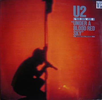 U2 - Under A Blood Red Sky (Live), Ophalen of Verzenden, Gebruikt