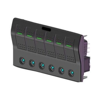 Allpa Schakelpaneel 12V 6 Schakelaars, Ophalen of Verzenden, Nieuw