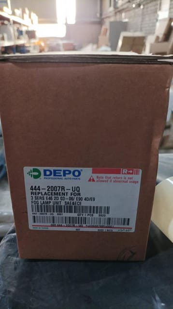 Mistlamp BMW E46/E60 Rechts | Retourdeal 50% Korting, Auto-onderdelen, Verlichting, Ophalen of Verzenden, Nieuw, BMW