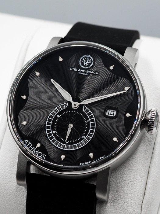 Stefano Braga - Zonder minimumprijs - *BRAND NEW* ATHMOS -, Sieraden, Tassen en Uiterlijk, Horloges | Heren