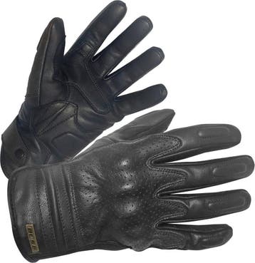 Büse Jackson Zwarte Geperforeerde Handschoenen, Nieuw met kaartje, Büse, Handschoenen, Heren