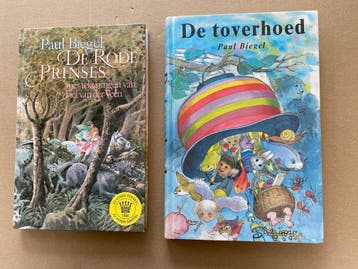 Paul Biegel - De Rode Prinses / De Toverhoed - in nieuwstaat, Verzenden, Zo goed als nieuw, Fictie algemeen