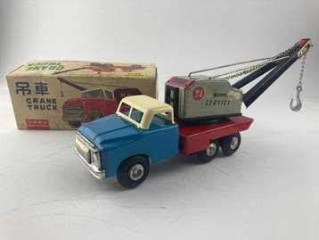 China Toys 60s - Blikken speelgoedauto - Crane Truck MF 774