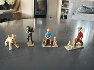 Ensemble de 4 Figurines Pixi - Tintin, Boeken, Nieuw