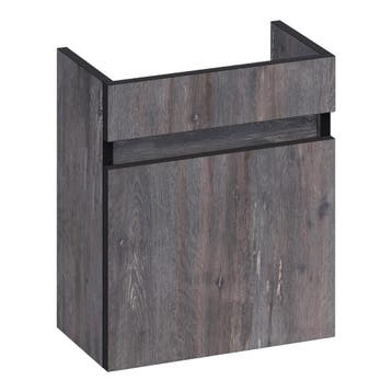 Brauer Joy Edge Fonteinkast - 40 cm - 1 Deur - Greeploos -, Ophalen of Verzenden, Nieuw