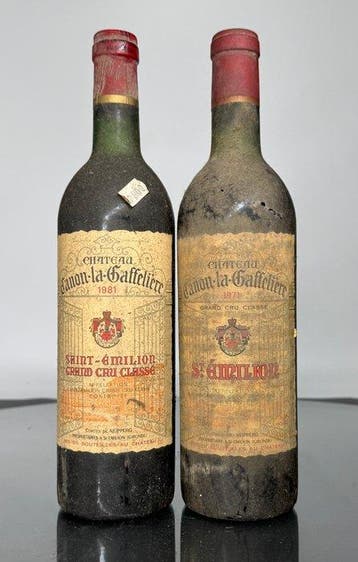 1971 & 1981 Chateau Canon-La-Gaffelière - Saint-Émilion, Nieuw