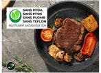 2dekans | 14-delige pannenset antiaanbaklaag in zwart, Ophalen of Verzenden, Gebruikt