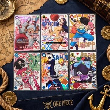 Bandai - 6 Card - One Piece, Nieuw
