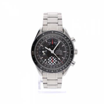 Omega Speedmaster Racing Michael Schumacher Ltd. 3529.5..., Ophalen of Verzenden, Gebruikt, Staal, Overige merken
