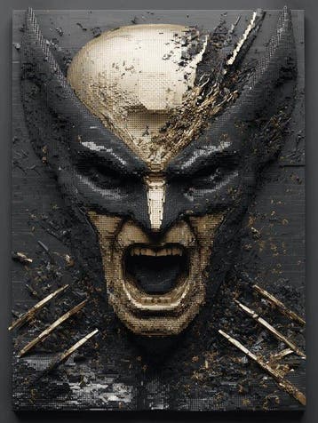 Artxlife - Shattered Fury Wolverines Lego Rage, Nieuw