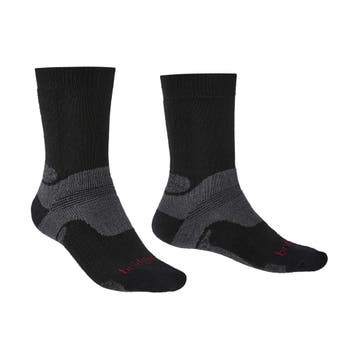 Bridgedale Hike Midweight Merino Crew Wandelsokken  Zwart -, Verzenden, Nieuw, Kleding