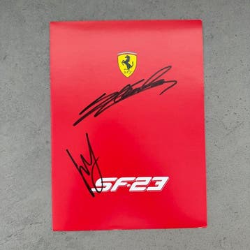 Ferrari - Charles Leclerc - Carlos Sainz - 2023 - Brochure, Nieuw