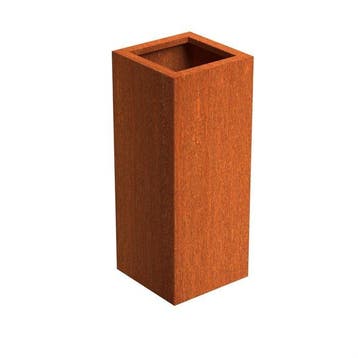Plantenbak Cortenstaal 40x40x100 cm, Verzenden, Nieuw