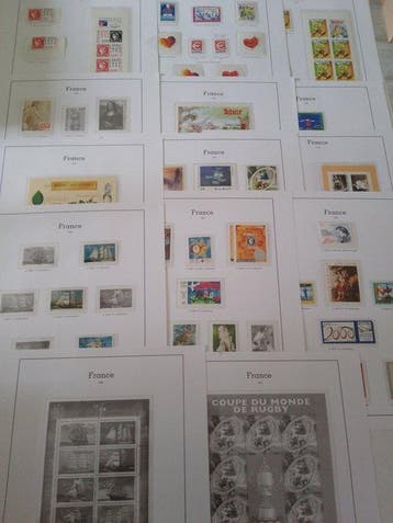 Frankrijk 1999/1999 - Volledige collectie 90%, Gestempeld