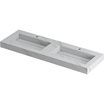INK Pitch Wastafel Keramische Slab Bak Dubbel met Drain en, Doe-het-zelf en Verbouw, Ophalen of Verzenden, Nieuw