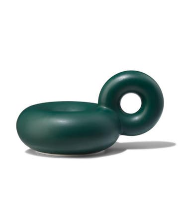 HEMA Kandelaar donut met oor groen van €3 voor €2.5 sale, Verzenden, Nieuw