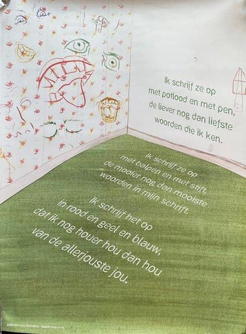 Helem Frik en Koos Meinderts - Ik schrijf ze op, vintage, Antiek en Kunst