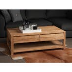 *WOONWINKEL* Tower Living Corona Salontafel Teakhout Met Lad, Huis en Inrichting, Verzenden, Nieuw