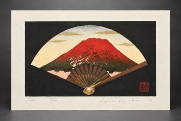 Kunio Kaneko (geb. 1949) – Sen / Fan – Originele Japanse