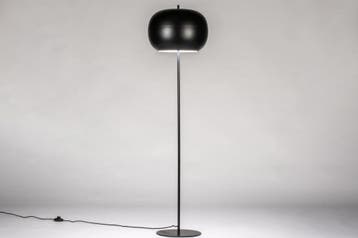 Rietveld Vloerlampen - Zwart - Metaal, Verzenden, Nieuw