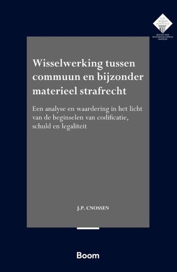 Wisselwerking tussen commuun en bijzonder materieel, Verzenden, Gelezen, J.P. Cnossen