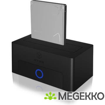 ICY BOX IB-1122-U3-B 1x SATA zu USB 3.2 Gen 1 schwarz -, Verzenden, Nieuw, ICY BOX