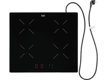 Etna - Inductie Kookplaat - Zwart, Witgoed en Apparatuur, Verzenden, Nieuw, Inductie, 4 kookzones