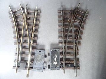 LGB G - 1205/1215 - Modeltreinsporen (2) - Elektrisch, Hobby en Vrije tijd, Modeltreinen | Overige schalen, Nieuw