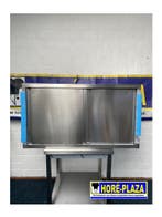 RVS Wandkast | robuust en duurzaam voor Horeca - 120x40 cm, Nieuw zonder verpakking, RVS Meubilair