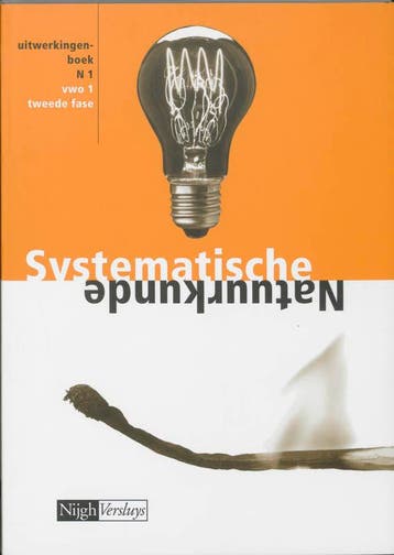 Systematische Natuurkunde N1 vwo 1 Uitwerkingenboek, Verzenden, Gelezen, J.H.W. van Baalen