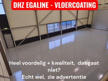 160m2-30kg 2K Epoxy vloercoating Werkplaats Magazijn Fabriek, Verzenden, Nieuw, Verf, 20 liter of meer