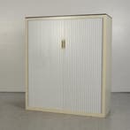 Roldeurkast Lensvelt - Lichtgrijs - Grijs trespa - 138 x 120, Ophalen of Verzenden, Nieuw