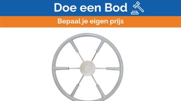 Bieden: Vetus KS55G Steering wheel 550 mm  21inch with PUfo, Watersport en Boten, Ophalen of Verzenden, Nieuw, Kabel of Apparatuur