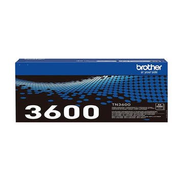 Brother TN-3600 toner zwart (origineel), Verzenden, Nieuw, Toner, Brother