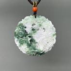 Gecertificeerde jade Draakamulet Jadeiet (A-Jade) - Hoogte: