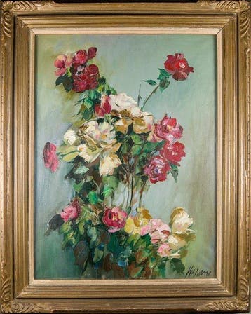 Josep Miquel Serrano (1912–1982) - Large Textural Floral