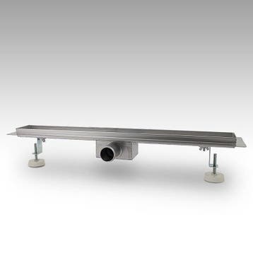 Douchegoot - Afvoerput - met sifonstrips - 90cm - RVS, Verzenden, Nieuw