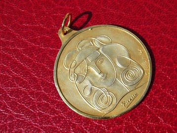 Spanje. Pablo Picasso medallion (Zonder minimumprijs)