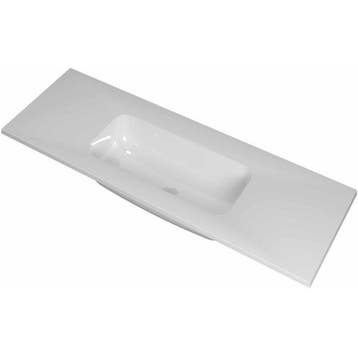 INK Reflekt Wastafel Polystone Midden Zonder Kraangat -, Ophalen of Verzenden, Nieuw