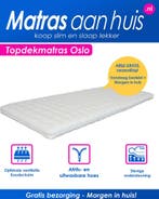 Topdekmatras met koudschuim HR40, Verzenden, Nieuw, Overige maten, Matras